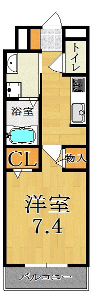 ガーデン・ヴィラ　サンサン 302号室 間取り