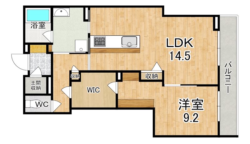 Shamaison　Premier　CYPRESS 302号室 間取り