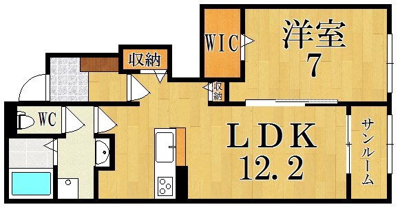 ルミエール（奈良市） 間取り