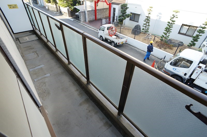 シャローム八ノ坪 ベランダ