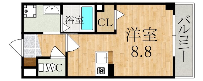 サンモールＭＲ 間取り図