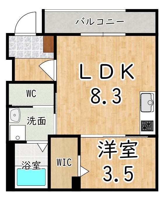 アイベーヌ 間取り図