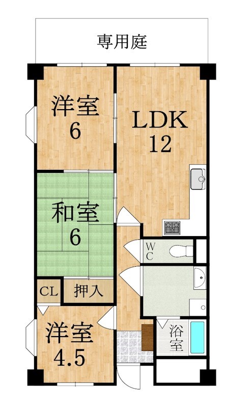 リアライズ八木 間取り図