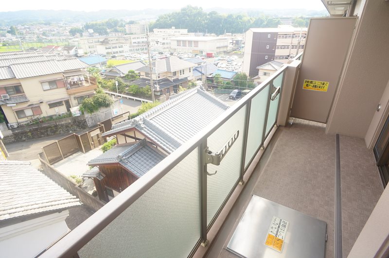 グローバル富雄 ベランダ