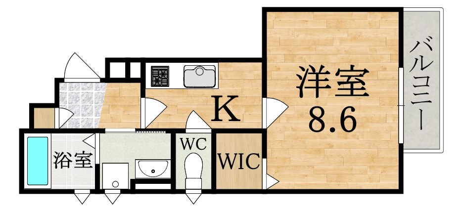 クレアール紺屋町（コンヤマチ） 間取り
