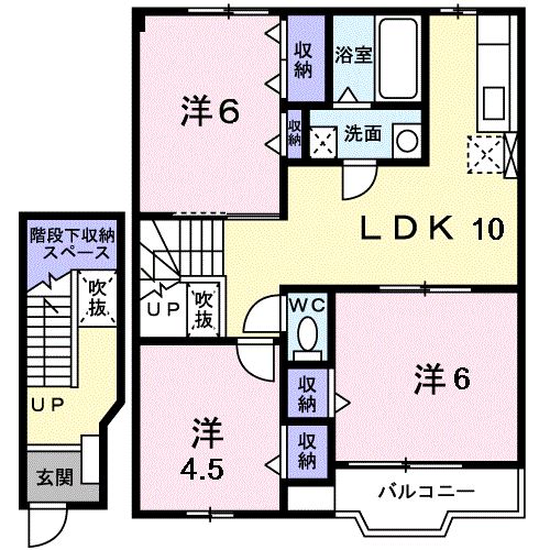 マーキュリー 間取り図