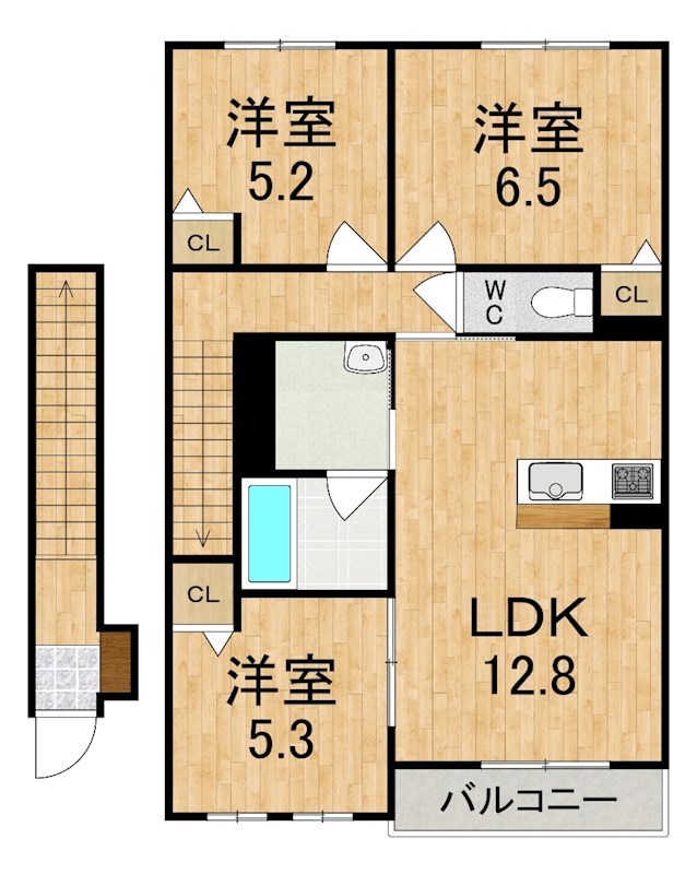 シャーメゾンフェリス   間取り図