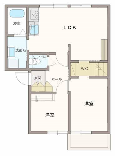 アメニティフォレストＡ 102号室 間取り