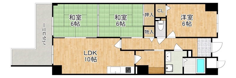 カサグランデ 間取り図