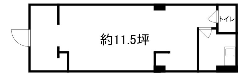 奥田ビル 1号室 間取り