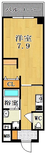 Heartfull　Suites 大宮 303号室 間取り