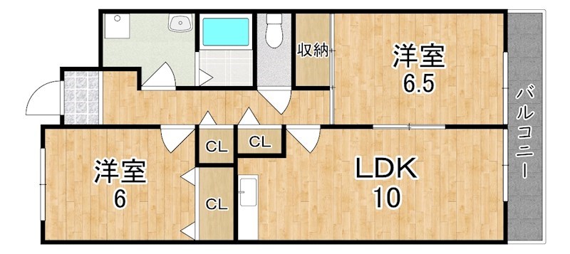 ワシントンアヴェニュー 間取り図