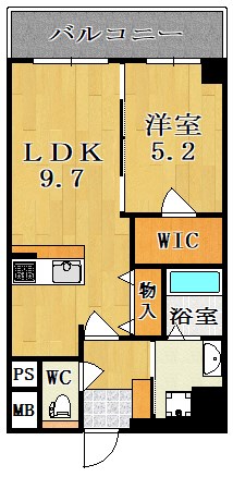 Heartfull　Suites 大宮 401号室 間取り
