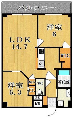Heartfull　Suites 大宮 1003号室 間取り