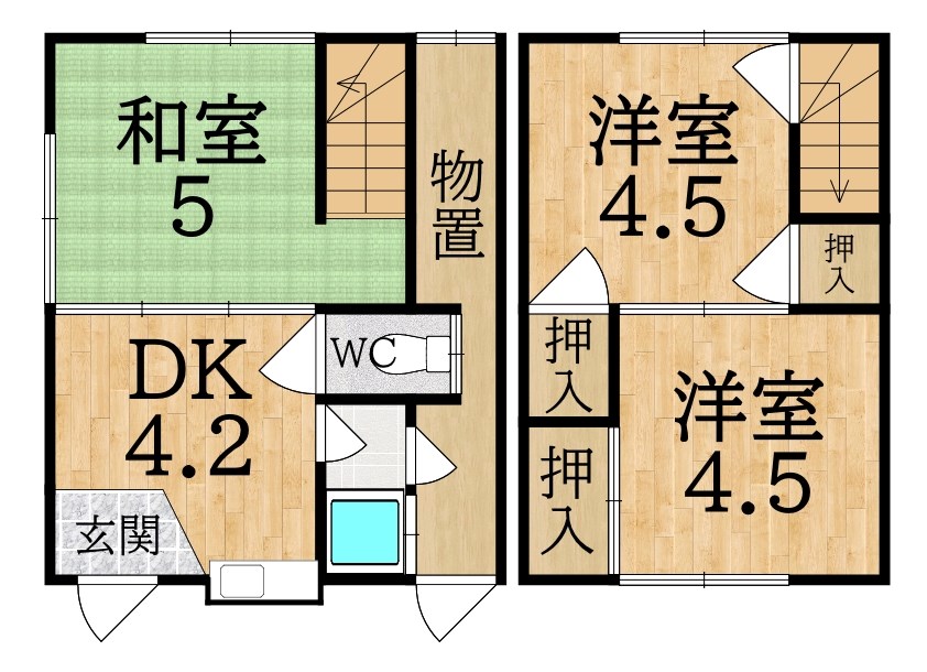 小林町戸建 間取り