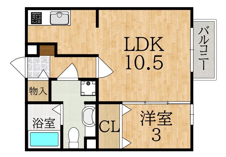 ヴァンヴェール 間取り図