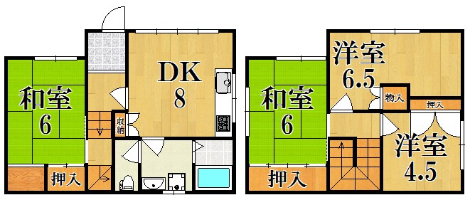 俵口町戸建 間取り