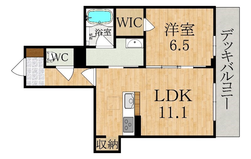 シャーメゾン　プレミアス 106号室 間取り