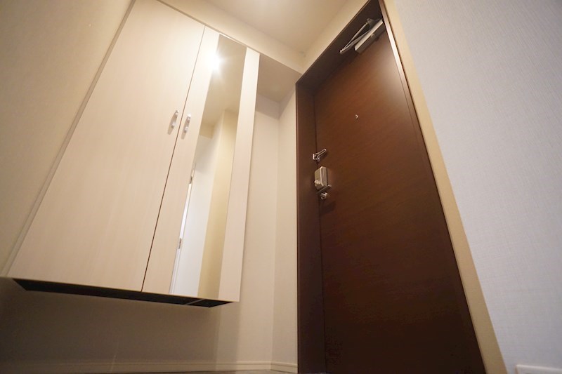 グラシア西大寺 玄関