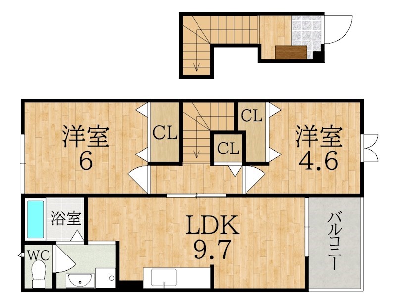 シティーパルⅡ 間取り