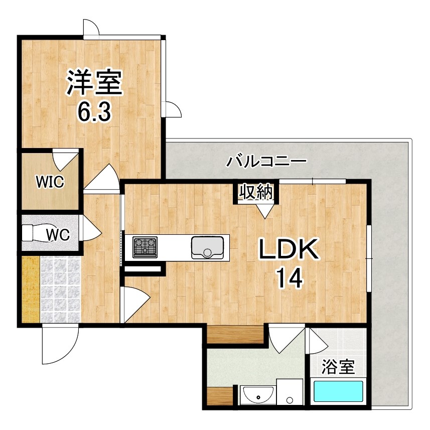 シャーメゾン　ネクサス 間取り図