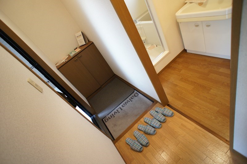 サンリッチ 玄関