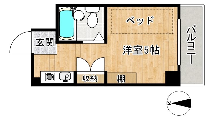 シャンクレール奈良 間取り図