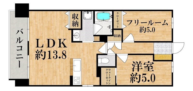 エスリード高田駅前 間取り図