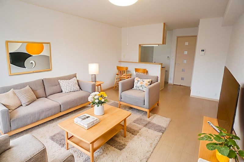 カルムメゾン（大和郡山市） リビング