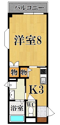 メゾン１６ 202号室 間取り