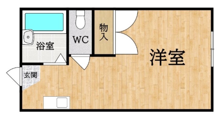 レオパレスカサ 間取り