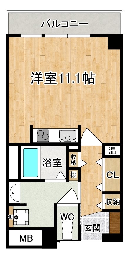 ベルアンジュ奈良 403号室 間取り