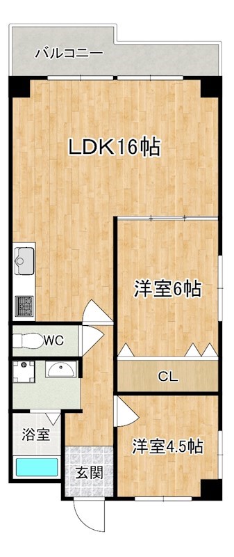 東亜シティプラザ 間取り図