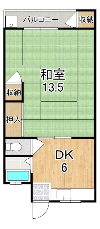 井上マンション 間取り図