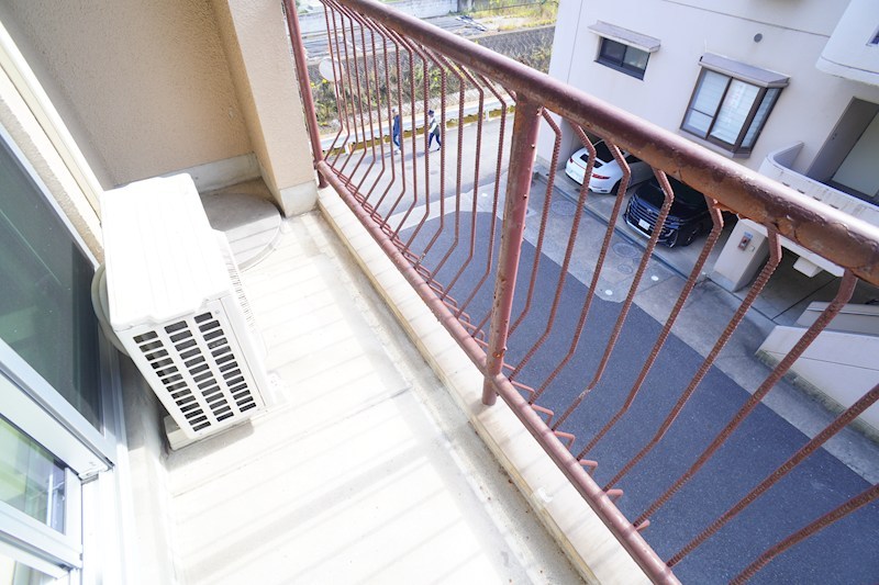 ハイツ平沼 ベランダ