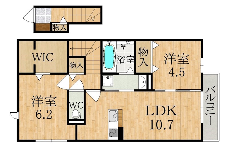 メルシー 間取り図