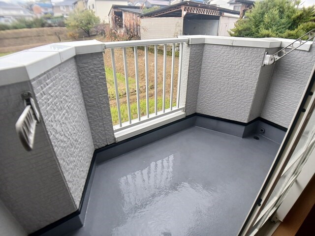 ウッディタウンＢ ベランダ