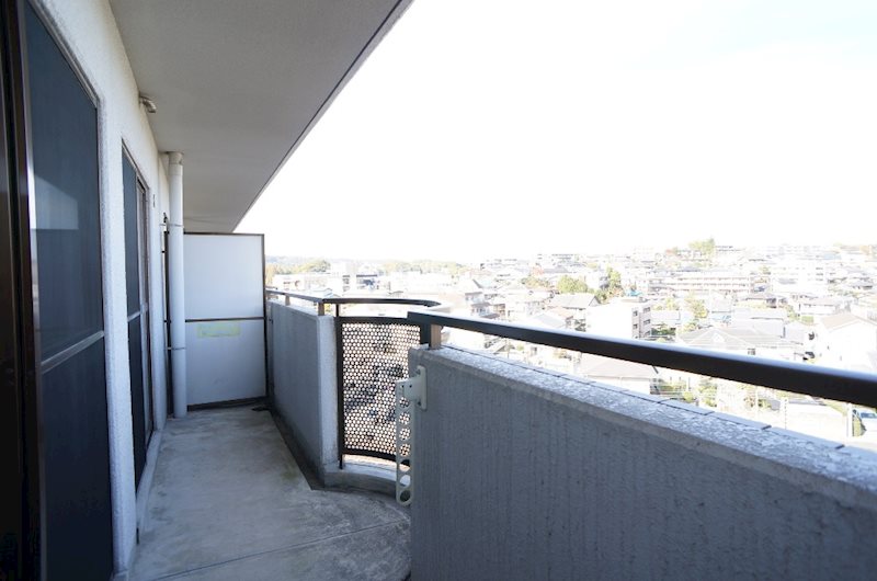 タワーアラモード ベランダ