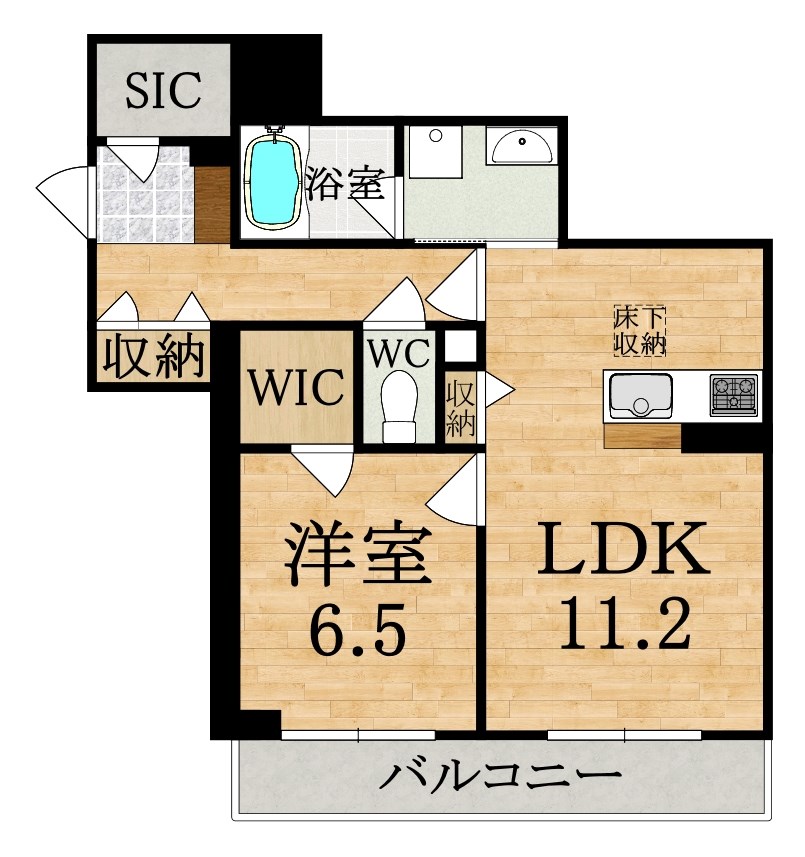 シャーメゾン畝傍駅前 101号室 間取り