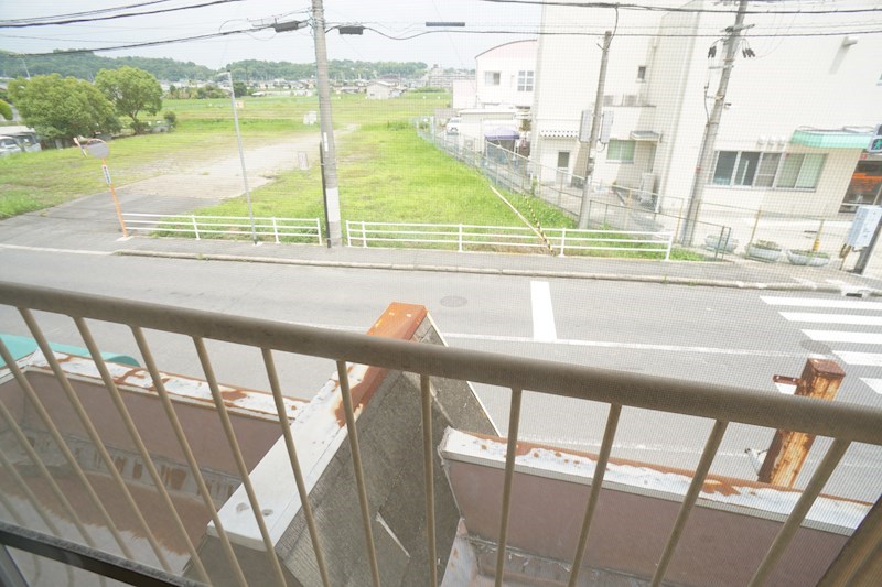 山下ハウス ベランダ