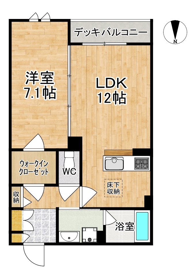 シャーメゾン　杉ケ町 101号室 間取り