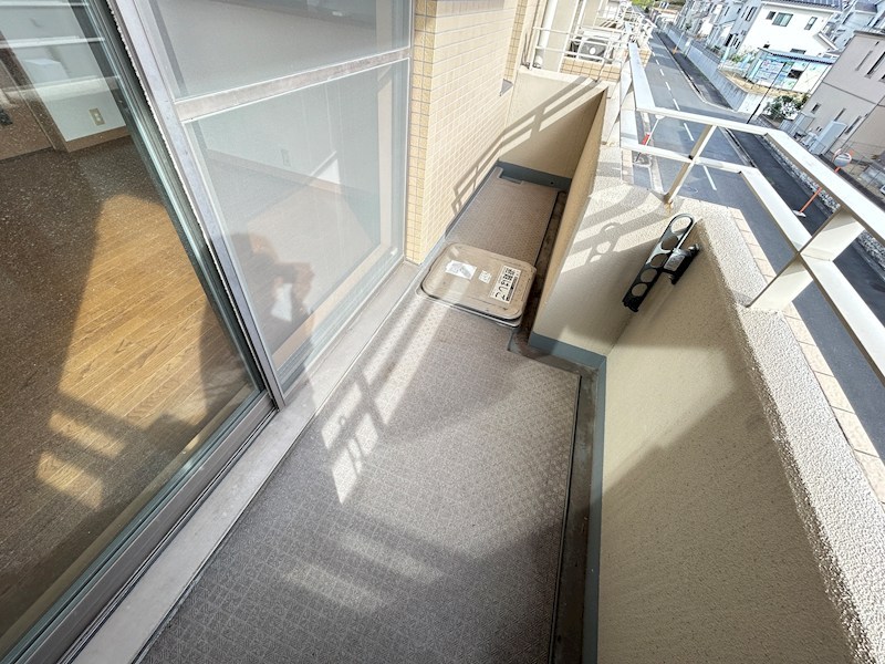 木津南パークサイドヴィレッヂ ベランダ