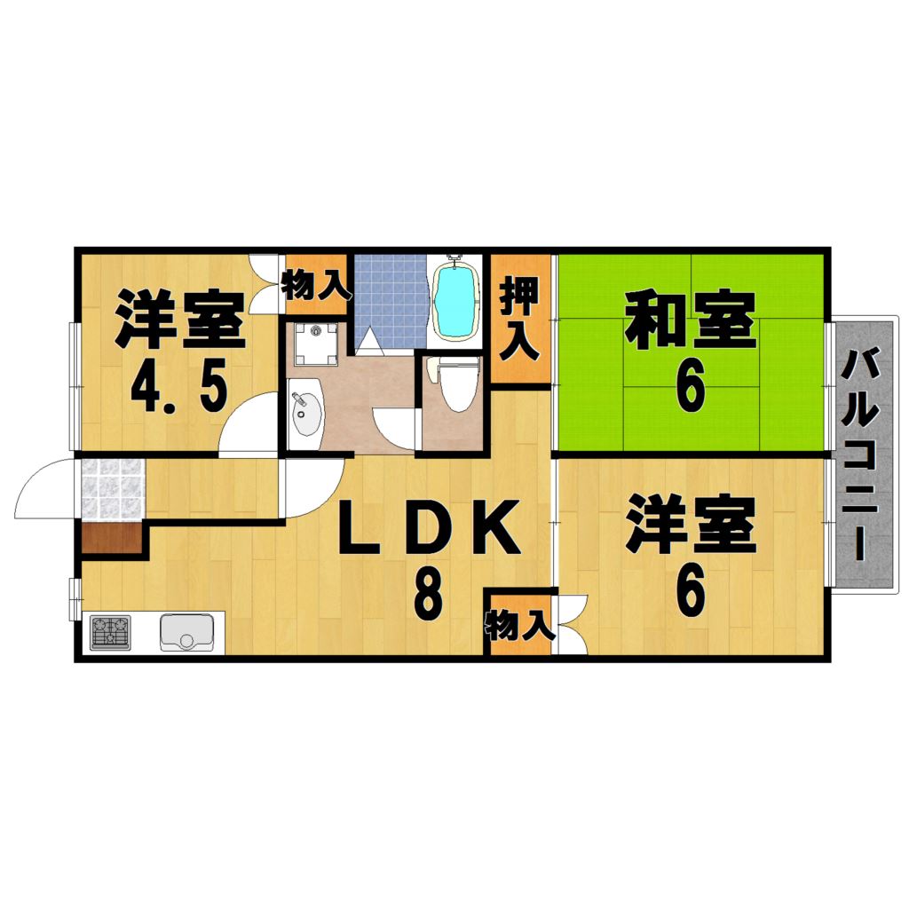 フロンティア 間取り図