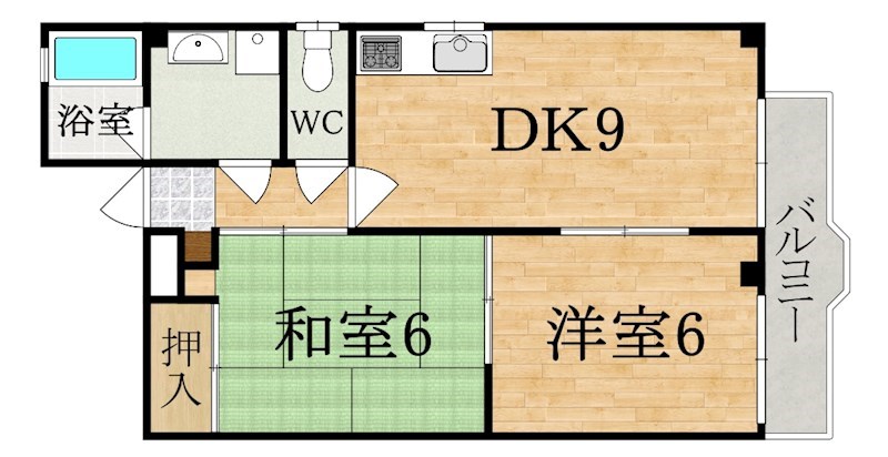 ブロッサム真菅 間取り図