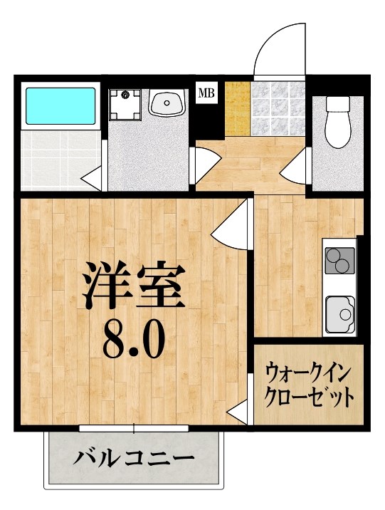 ヴェルデ 間取り図