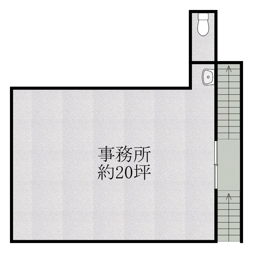 神功２丁目店舗事務所 間取り図