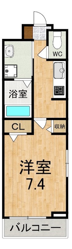 カルセドニー 間取り図