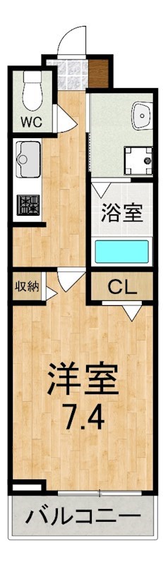 カルセドニー 間取り図