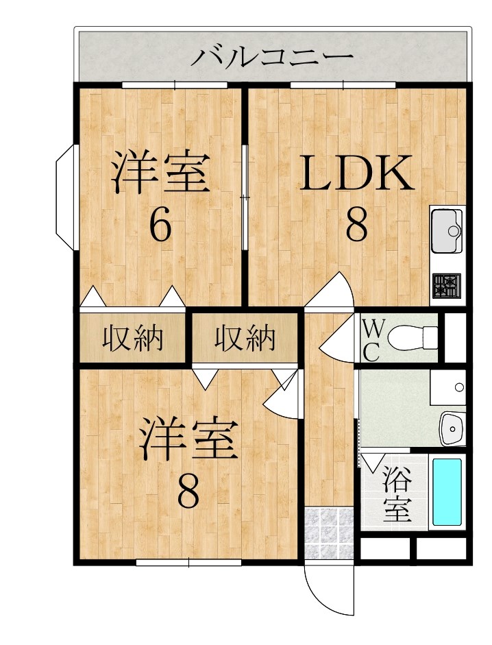 リヴィエールジオウ 間取り図