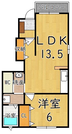 カレント・ヴィラ 間取り図